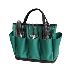 Échantillon gratuit : Sac à outils de jardin avec 8 poches, organisateur pour l'intérieur et l'extérieur, support pour kit d'outils de jardin (outils non inclus) - Product Image 3