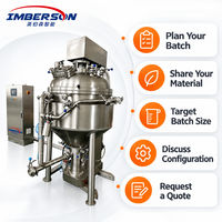 Mélangeur cosmétique automatique Imberson 200L, homogénéisateur à cisaillement élevé avec contrôle PLC, acier inoxydable SUS316L