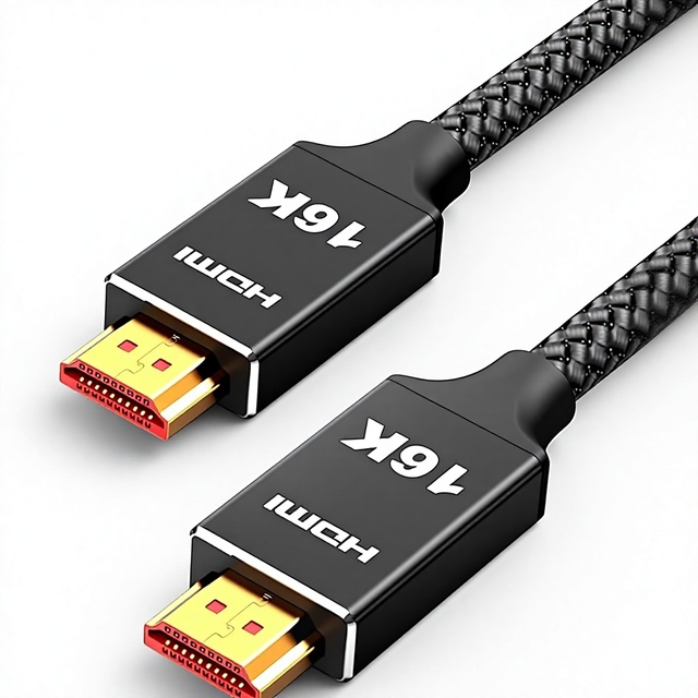 16K HDMI 2.2 Cable Ultra High Speed 48Gbps HDCP 2.2 2.3 EARC 8K 120Hz 4K 120Hz Compatible PS4 PS5 Monitor Gold Plated