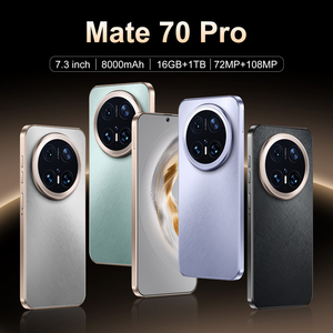 2025 nuovo Drop Shipping <span class=keywords><strong>MATE</strong></span> 70 80 PRO Smart Phone 3G/4G/5G LTE connettività MTK processore risoluzione 2K Bar Design cellulare - Product Image 2