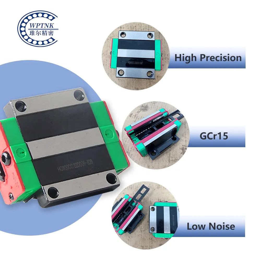 Chinese Wholesale Standard ODM OEM Linear Guides HGW20CA HGW20HA HGW20CB HGW20HB HGW20CC HGW20HC Guideway Block CNC Rail HGR20