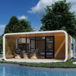 Casa Cápsula Espacial Inteligente de Lujo con Certificación CE, 100% Llave en Mano, Módulo Prefabricado de Lujo, Casa Móvil para Resort, Glamping y <span class=keywords><strong>Hotel</strong></span> - Product Image 6