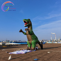 Dinosaure géant gonflable de dessin animé pour fête, Godzilla, grand dinosaure gonflable