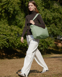 Bolsa de Compras Ligera con Compartimentos, Bolso de Hombro, Bolso de Mano para Viajes, Trabajo, Gimnasio - Product Image 5
