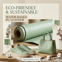 Cuir PU à base d'eau écologique 1,0 mm |   Cuir synthétique DMFA sans solvants pour sacs haut de gamme
