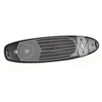 Planche à pagaie gonflable portable SEAPLUS - Matériel EVA/PVC, 3 ailerons, 8,2 kg, légère, pour les lacs, les rivières et les eaux océaniques