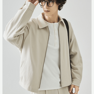 Vestes d'hiver décontractées pour hommes à manches longues, col montant, fermeture éclair intégrale, service OEM disponible - Product Image 3
