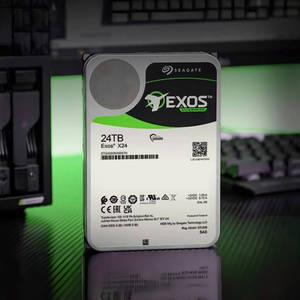 Nuovo Sea'gate X24 24TB disco rigido interno aziendale 12 GB/s SAS 7200RPM 2.5M MTBF Server HDD ST24000NM007H