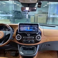 Pantalla Android de 12.3 Pulgadas para Mercedes Vito Clase V, 4+64G, GPS Panorámico de 360°, Pantalla Multimedia, Actualización Interior