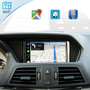 เครื่องเล่นเสียงติดรถยนต์ HFmidia รองรับ Wireless CarPlay และ Android Auto พร้อมฟังก์ชั่นควบคุมหน้าจอสัมผัส สำหรับรถยนต์ Mercedes Benz E Class A207 NTG4.5 - Product Image 3