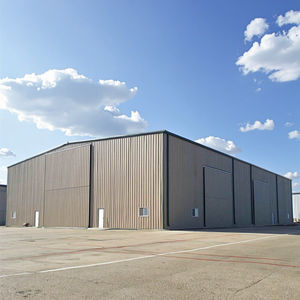 مستودع حديث مسبق الصنع من الهياكل الفولاذية الخفيفة، ورشة عمل، مجموعات بناء معدنية سريعة التجميع للتخزين والمصانع - Product Image 1
