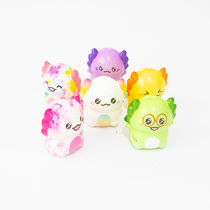 Juguete Blandito de Axolotl de Subida Lenta, Alivia el Estrés, Figura de Salamandra Adorable, Decoración de Escritorio, Juguete Sensorial Antiestrés para Niños - Product Image 6