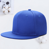 Gorra Snapback de Moda Deportiva Hip Hop con Logotipo Personalizado, Bordado 3D, Transferencia Térmica, Estructurada, 6 Paneles, Visera Plana, Algodón, Estilo Urbano