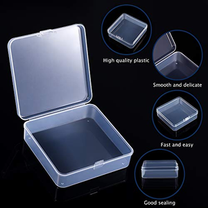 Boîte de rangement en plastique pour fournitures de bureau, puzzles, maquillage, bijoux, accessoires, jouets, matériel artistique et couture - Product Image 2