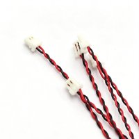 Kabel Harness Konektor JST PH 2-Pin Twisted-Pair, Perakitan Kabel Twisted Sinyal untuk Peralatan Rumah Tangga dan Peralatan Elektronik Kecil