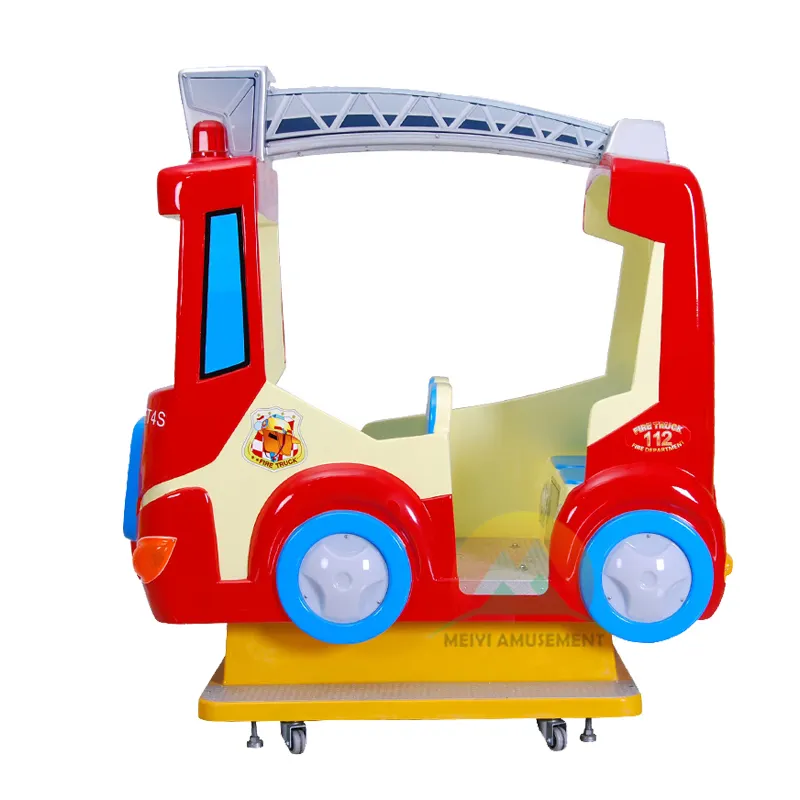 מטבע אופ רוכב לילדים אש משאית רוכב לילדים נדנדה מכונת משחק לילדים