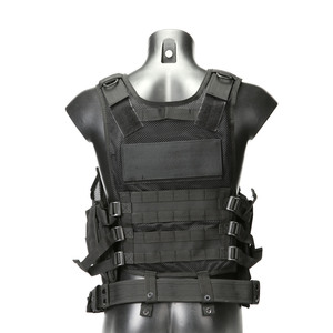 Gilet tactique multifonctionnel personnalisé, imperméable, respirant, en polyester, équipement de terrain, poche à fermeture éclair sur la poitrine, sac tendance - Product Image 5