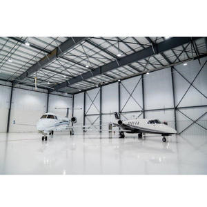 하이 퀄리티 보증 강철 구조 격납고 건물 공항 항공기 주차를위한 조립식 강철 격납고 - Product Image 3