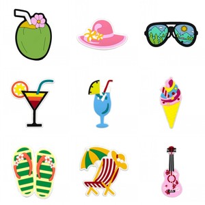 2025 Neue große EVA Strandkorb-Tasche Bogg Bag Zubehör-Einsätze Ersatz Strand Reise Schmetterlings-Dekorationsanhänger - Product Image 3