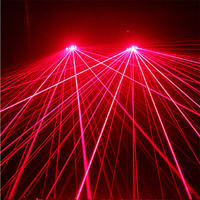 Gants laser LED lumineux à lumière rouge et verte, accessoires de performance pour la danse, les bars et les KTV, vente chaude