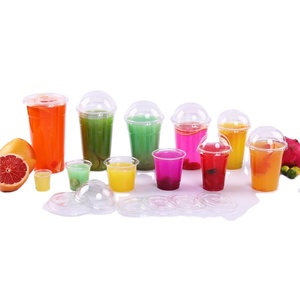 Party dessert and coffee cups disposable plastic custom 32oz disposable plastic cup