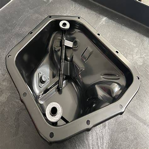 Bac à huile moteur Peng Xin pour voiture, référence OE 11137556663, en aluminium moulé par gravité avec peinture noire, pour rénovation/amélioration - Product Image 5