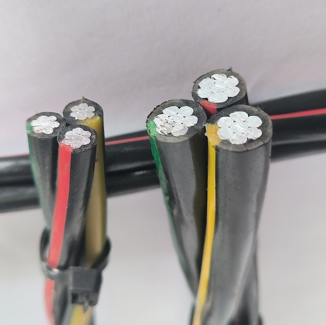 ABC Standard XLPE Insulated 4Core 16/25/35/50 Aerial Bundled Power Cable Flexible Industrial Underground XLPE Overhead Aerial