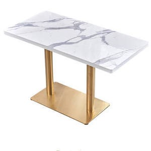 2024 nóng bán nhà hàng thức ăn nhanh ăn uống <span class=keywords><strong>Bistro</strong></span> cafe bánh nhà hàng Vuông Đá Cẩm Thạch bảng - Product Image 2