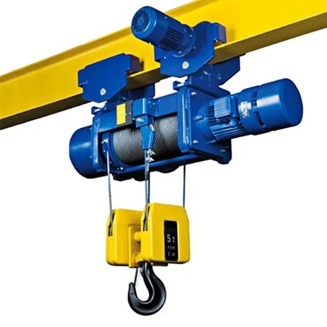 High lifting hot selling pendent control traveling 16 ton electric hoist
