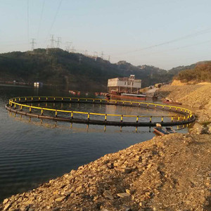 Jaula Circular de Gran Perímetro para Cultivo de Peces, Sistema Flotante de HDPE para Piscicultura de Alta Densidad - Product Image 2