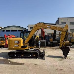 รถขุด CAT308E2 มือสอง อุปกรณ์หนักสำหรับงานก่อสร้าง รุ่นตีนตะขาบสีเหลือง - Product Image 4