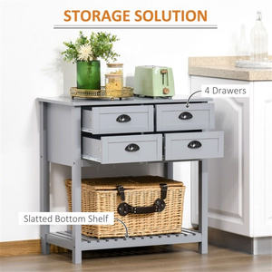 DB Modern Antiquated Traditional Kitchen <b>Sideboard</b> Home Furniture <b>Storage</b> Cabinet for Coffee Bar - Product Image 2
