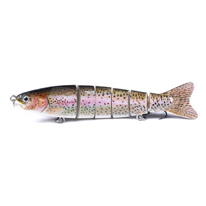 HENG JIA Esca Artificiale in ABS, Esca Finta Biomimetica Stampata per <span class=keywords><strong>Pesca</strong></span> a Spinning Senza Ami - Product Image 5