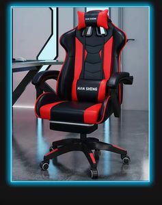 Precio barato <span class=keywords><strong>Ofertas</strong></span> personalizadas PU cuero Scorpion Pro negro y rojo Oficina <span class=keywords><strong>Gamer</strong></span> Gaming silla para ordenador PC juego - Product Image 2
