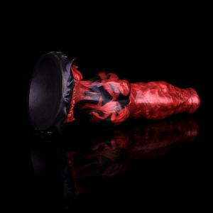 عقدة كبيرة ضخمة على شكل ذئب/كلب G-spot الاستمناء الشرجي موسع خيالي وحش حيوان كلب عقدة دسار لعبة جنسية للنساء والرجال - Product Image 3