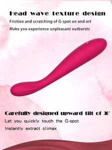 Nouveau Vibrateur Point G Tendance avec 10 Fréquences, Masturbateur Féminin en Silicone Étanche, Jouet Adulte Doux et Courbé - Product Image 6