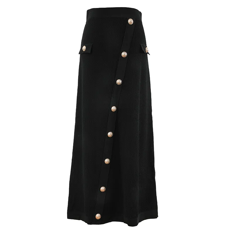 Hot Sale Plus Size Women's Skirts Knitted Spring And Autumn Dress Fashion A-line Skirt Customized
