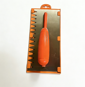 Tiler Spatule à dents dentelées en acier inoxydable pour plâtre et mastic, outil de raclage et de finition - Product Image 1