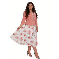 Offre Spéciale – Ensemble Deux Pièces Luxe Turc Grande Taille Style Africain pour Femme – Idéal pour l'Église