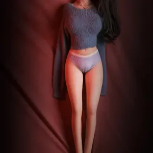 Netphi 3 in 1 Female Torso Love Silicone Sex Doll with Realistic 3D Texture Vagina and Tight Anus Men Pleasure Pocket Pussy