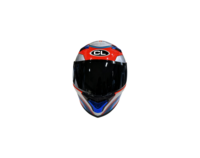 Casque de moto intégral pour adulte approuvé par le DOT Double finition noire mate Palmes remplaçables Construction en ABS pour toute la conduite