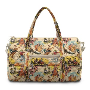 Bolsa de Viaje a Cuadros Blancos y Negros Personalizada/Al Por Mayor, Bolsa de Equipaje de Gran Capacidad Adecuada para Deportes, Viajes y Salidas - Product Image 6