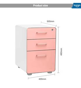 <strong>Office</strong> Storage Cabinet Mobile Pedestal <strong>Drawer</strong> Filing <strong>Unit</strong> for Workspace Organizer - Product Image 6