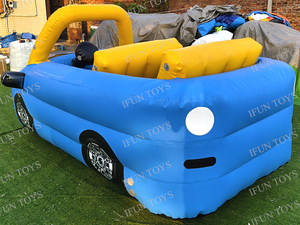 Tubo Inflable Personalizado para Deportes Acuáticos, Remolcable, con Forma de Auto, Juego Deportivo para el Mar - Product Image 2