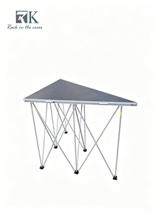 Escenario Portátil Plegable de Aleación de Aluminio para Eventos, Conciertos y Bodas, con Forma Personalizada al por Mayor - Product Image 1