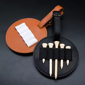 Vendita calda personalizzata di qualità <span class=keywords><strong>Golf</strong></span> Tee accessori portachiavi portaoggetti pendente tascabile in pelle porta Tee da <span class=keywords><strong>Golf</strong></span> per <span class=keywords><strong>giocatore</strong></span> di <span class=keywords><strong>Golf</strong></span> - Product Image 1