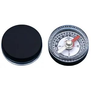 Goedkope Survival Scholing Olie Gevuld Kleine Magnetische Mini 20 Mm Plastic Ronde Pocket Kompas