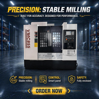 Centro de Mecanizado Vertical (VMC) 855 con Sistema FANUC - Alta Precisión, Personalizable para Fabricación de Moldes y Piezas de Automóviles
