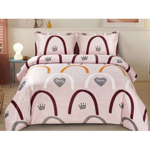 لحاف أوراق نباتية استوائية لحاف شجرة الملكة نبات مطبوع لحاف ورقة 3 طقم مفارش أسِرة - Product Image 4