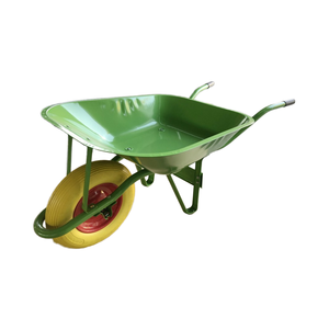 รถเข็นงานหนักสำหรับงานก่อสร้าง รุ่น WB6200 สำหรับตลาดโอมาน ซาอุดีอาระเบีย และกาตาร์ พร้อมล้อโฟม PU ขนาด 400-8 รับน้ำหนักได้ 150 กิโลกรัม - Product Image 1